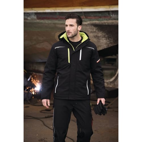Blouson professionnel en softshell Terrax Workwear taille L photo du produit image_1 L