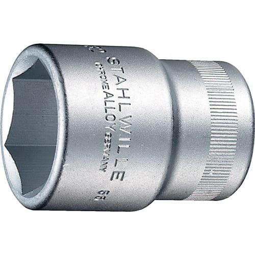 Jeu clés douille 55 3/4" 6 pans ouv clé 50mm L80mm photo du produit image_1 L