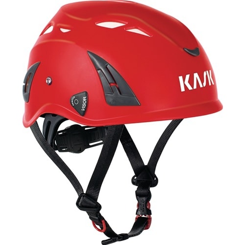 Casque d’escalade industriel KASK Plasma AQ rouge photo du produit image_1 L