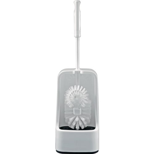 Garniture de WC plastique blanc avec nettoyant p.rebords photo du produit image_1 L