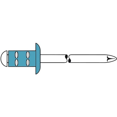 Rivet POP PolyGrip® tige de rivet d x l 4,8 x 17&nbsp;mm photo du produit image_1 L