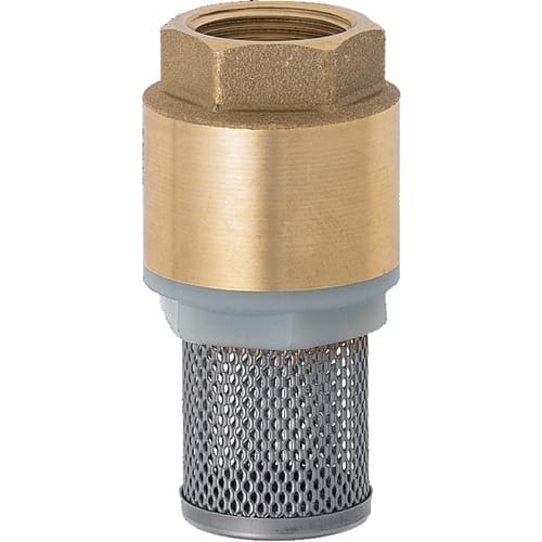 Vanne aspiration lait./acier au chrome filetage int 1 1/4" photo du produit image_1 L