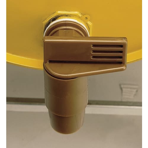 Robinet pour fût plastique brun photo du produit image_1 L