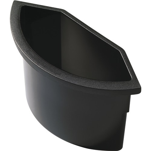 Réceptacle à déchets plastique noir 2 l photo du produit image_1 L