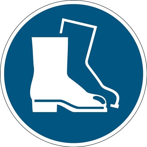 Pictogramme obligation ASR A1.3/7010 utiliser protect pieds photo du produit image_1 L