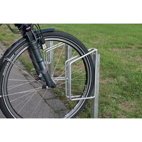 Râtelier à vélos 1 côté galvanisé 90 degr. photo du produit image_1 L
