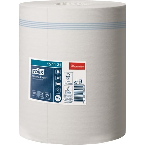 Rouleau serviettes TORK multiusage,1 couche,non perf photo du produit image_1 L