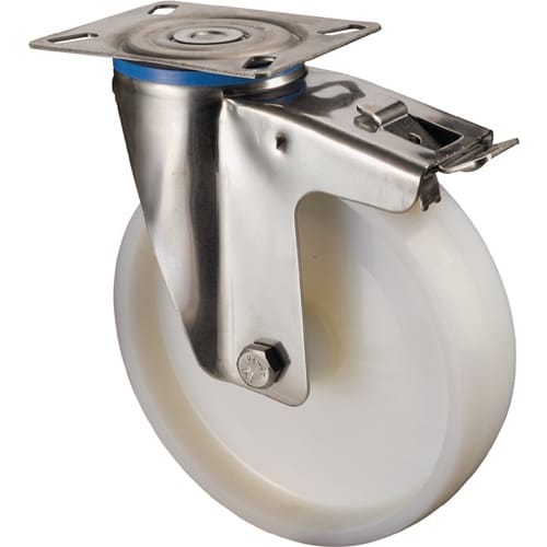 Rouleau de renvoi D. de la roue 100&nbsp;mm cap. charge 130&nbsp;kg photo du produit image_1 L