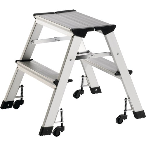 Escabeau pliant marche plateforme y comp. 2 photo du produit image_1 L