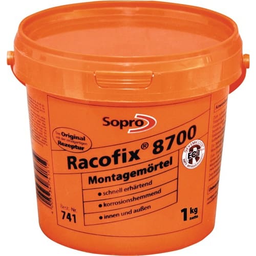 Mortier scellement Racofix® 8700 1:3 séparat. pièce 1 kg photo du produit image_1 L