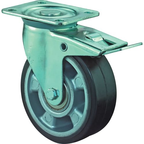 Roulette piv charge lourde Ø roue 125mm cap. charge 200 kg photo du produit image_1 L
