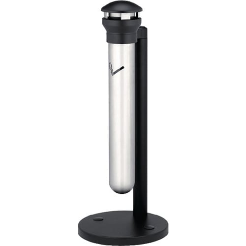 Cendrier sur pied D394xH1000 mm argent photo du produit image_1 L