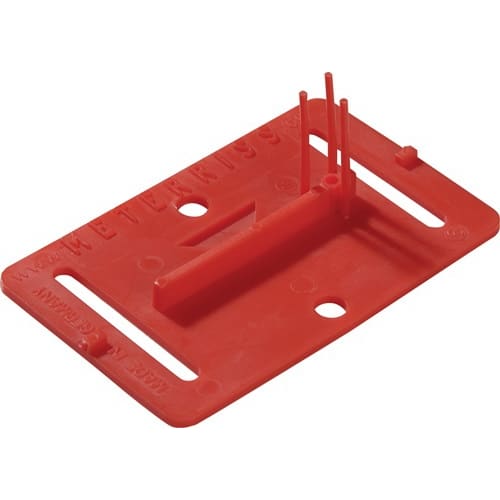 Plaquette de trait de niveau RS20 pour L80xl50mm photo du produit image_1 L