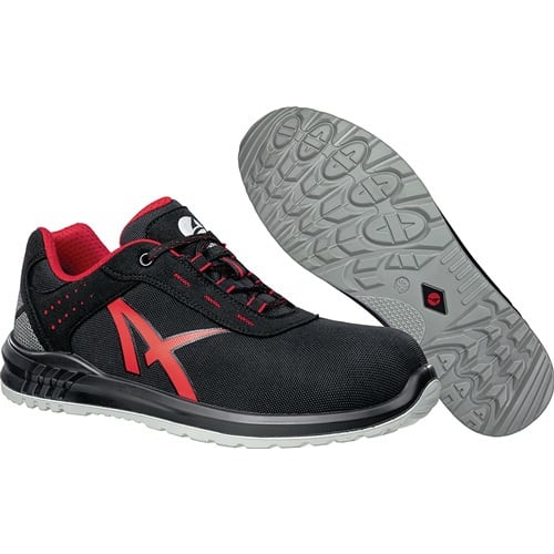 Chaussures de sécurité GRID LOW pointure 40 noire/rouge photo du produit image_1 L