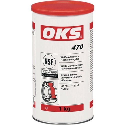Graisse universelle hautes perf 470 blanc NSF H2 1 kg boîte photo du produit image_1 L
