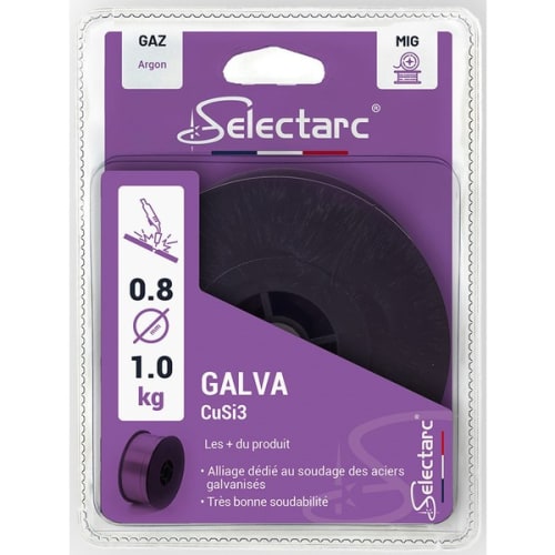 Fil MIG galva CuSi3 Ø0,8 mm photo du produit image_1 L