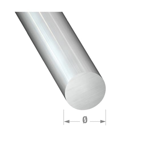 Rond Ø4 mm - Aluminium brut photo du produit image_1 L
