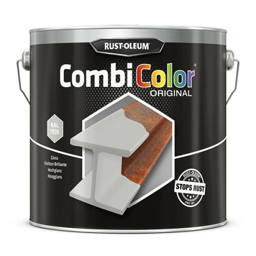 Peinture COMBICOLOR ® RAL7035 brill. gris clair photo du produit image_1 L