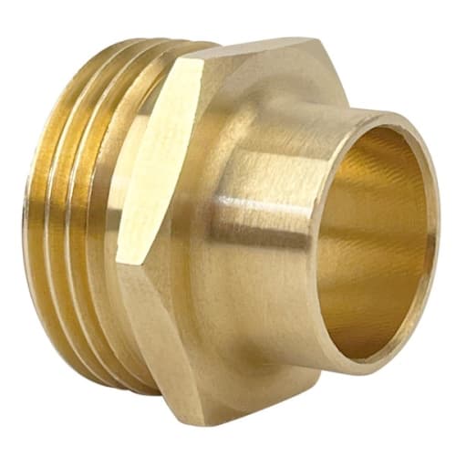 Manchon mâle M Ø 12 mm / 12 x 17 mm - Fer-Cuivre photo du produit image_1 L