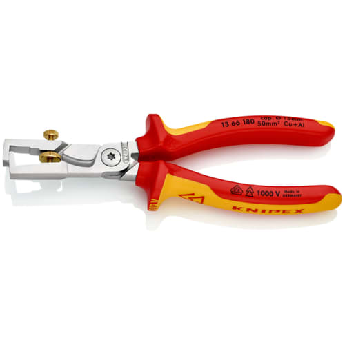 Pince StriX® chromée bi-matière VDE 50 mm² / Ø15 180 mm photo du produit image_1 L