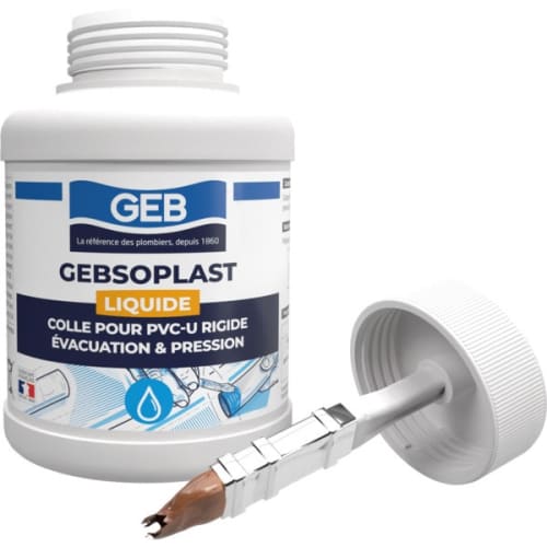 Colle évacuation PVC GEBSOPLAST LIQUIDE photo du produit image_1 L
