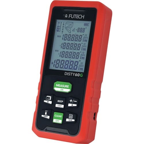 Télémètre laser DISTY 60 GREEN 0,05 à 60 m ± 2 mm photo du produit image_1 L