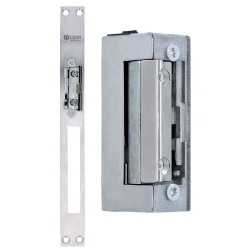 Gâche symétrique encastrée T290SIR12 à rupture 12V + têtière photo du produit image_1 L