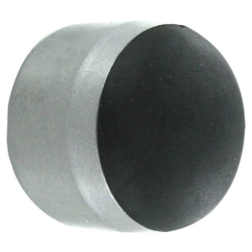 Butée murale à visser Ø30 x 23 mm - Élastomère gris alu photo du produit image_1 L