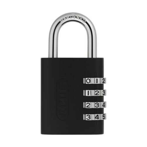 Cadenas à combinaison 45 mm noir série 158KC photo du produit image_1 L