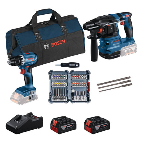 Pack 2 machines 18V 4Ah (GSR 18V-45 + GBH 18V-22) photo du produit image_1 L