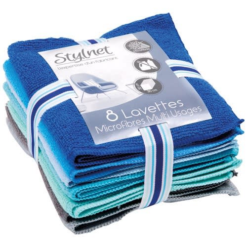 Lavettes microfibre bouclée 30 x 30 cm photo du produit image_1 L