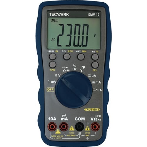 Multimètre DMM 10 0-600 V AC/DC photo du produit image_1 L