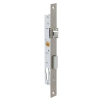 Serrures pour profils étroits acier et aluminium 1 point