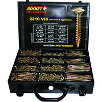 Visserie bois - Acier 