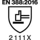 EN 388 2.1.1.1.X