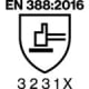 EN 388 3.2.3.1.X