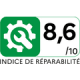 Indice de reparabilité 8.6