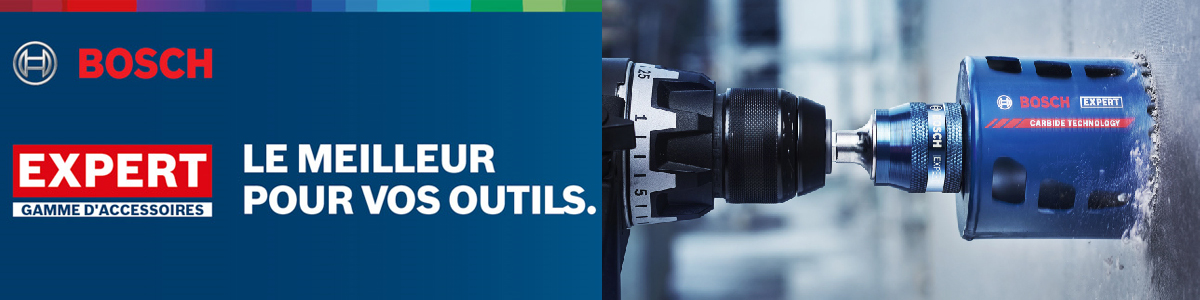 Bannière La nouvelle gamme EXPERT by Bosch