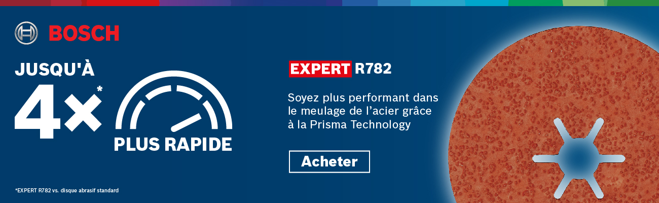 Bannière gamme PRISMA Bosch