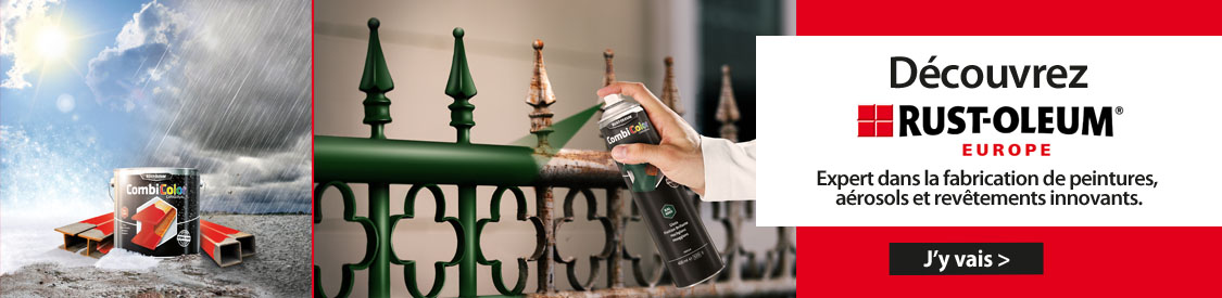 Bannière Rust Oleum