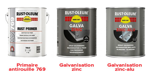 Protections métalliques Rust Oleum