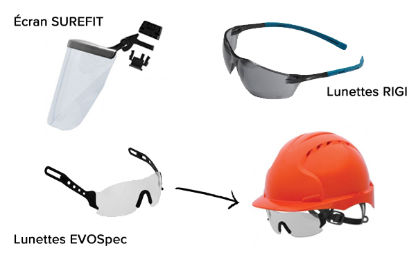 Protection des yeux JSP