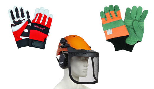Casque forestier de protection