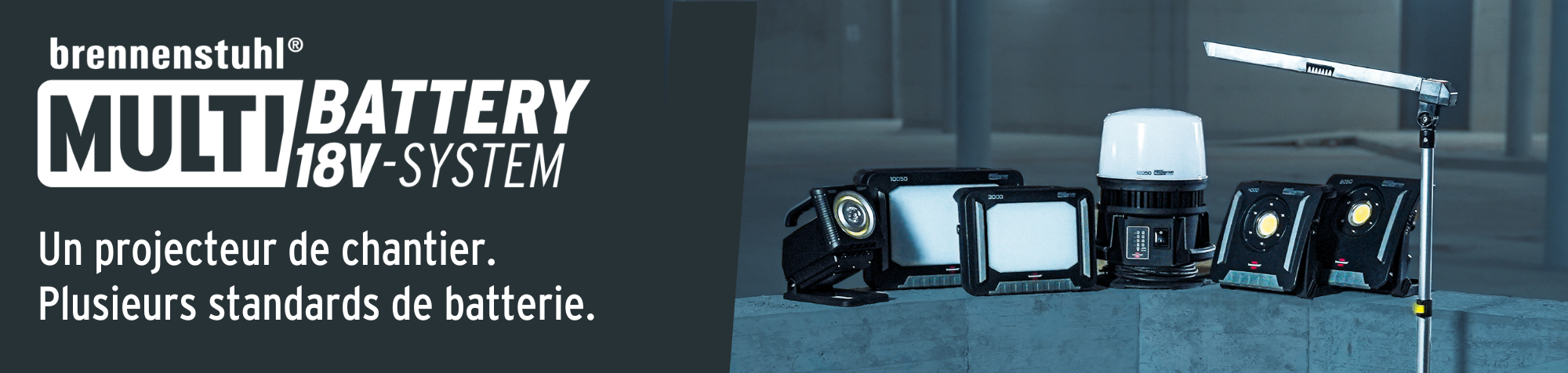 Lampe multi batteire