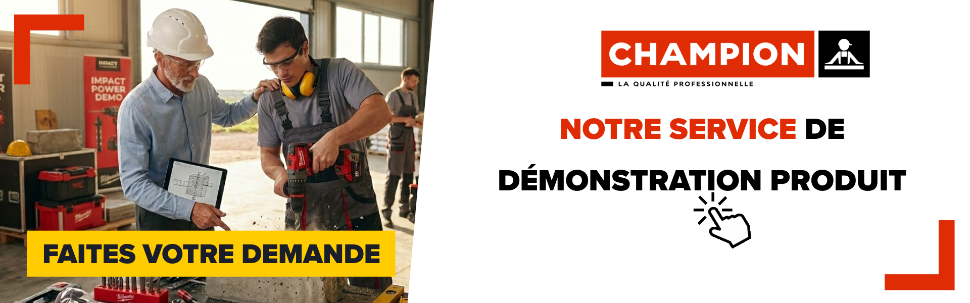 Notre service de démonstration produit