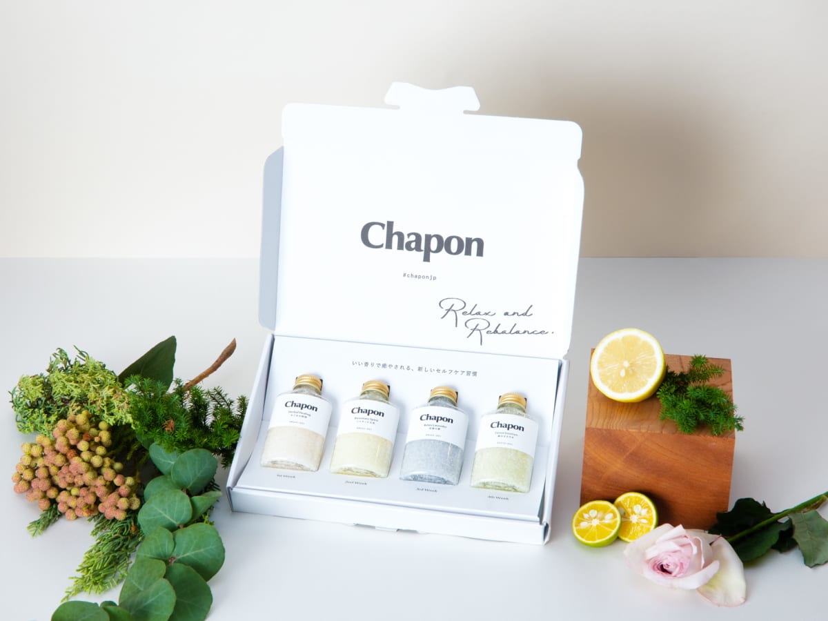 Chapon (チャポン) 「あなた専用」入浴剤をオーダーメイド