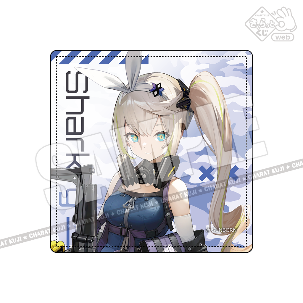 ドールズフロントライン2 きゃらっとくじ あたり A3クリアポスター きゃらっとくじ[web]「ドールズフロントライン2：エクシリウム