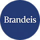 Logo for "BRANDEIS UNIVERSITY"