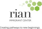 Logo for "RIAN IMMIGRANT CENTER, INC."