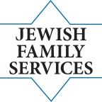 Logo for "JEWISH FAMILY SERVICES"